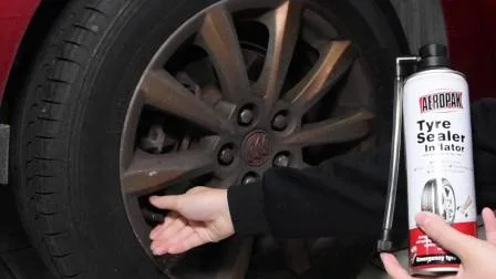 Sigillante e gonfiatore per riparazione pneumatici per auto